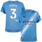 Manchester City Hjemmedrakt Rúben 3 2025–2026